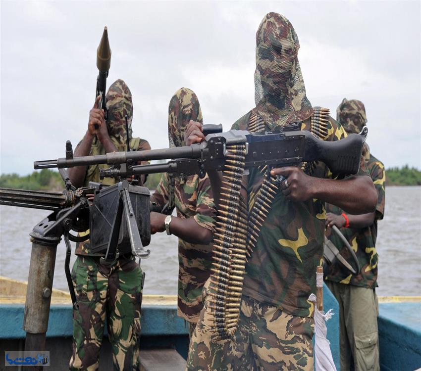 جنگجویان نفت نیجریه+عکس