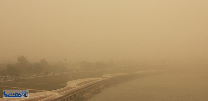  موج گرما و گرد و غبار در مناطق ساحلی خوزستان 
