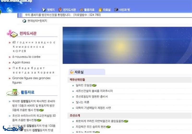 فعالیت تنها ۲۸ وب‌سایت در کره شمالی