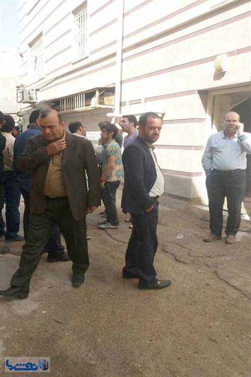 جان باختن خبرنگار خوزستانی در حادثه آتش‌ سوزی + تصاویر حادثه