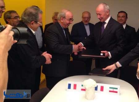 قرارداد بزرگ ایران و رنو فرانسه در پاریس