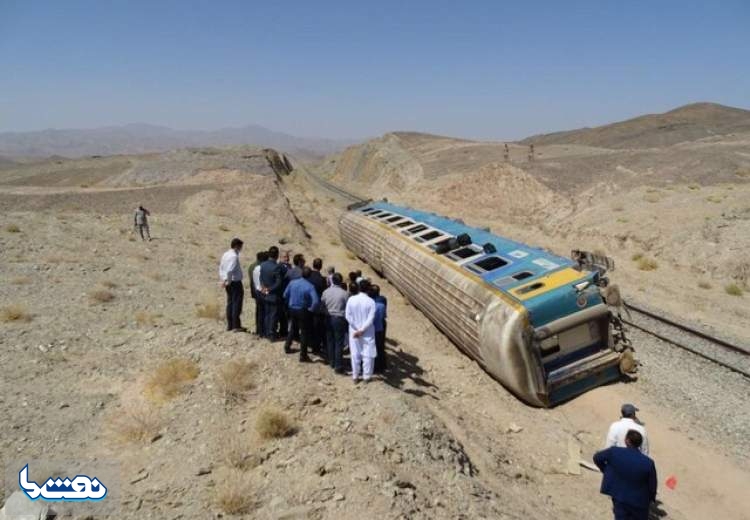 قطار مشهد به یزد از ریل خارج شد