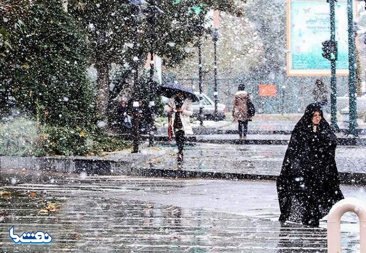 بارش گسترده برف و باران در سراسر کشور