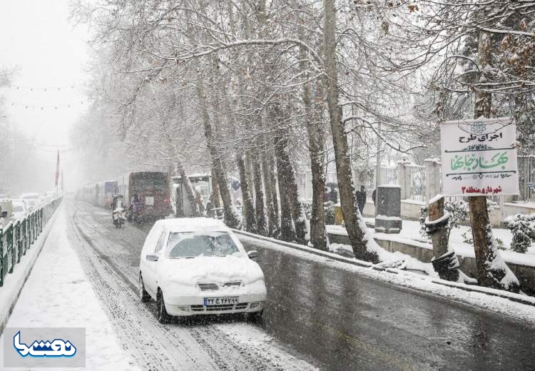 بارش برف و باران تا روز جمعه ادامه دارد