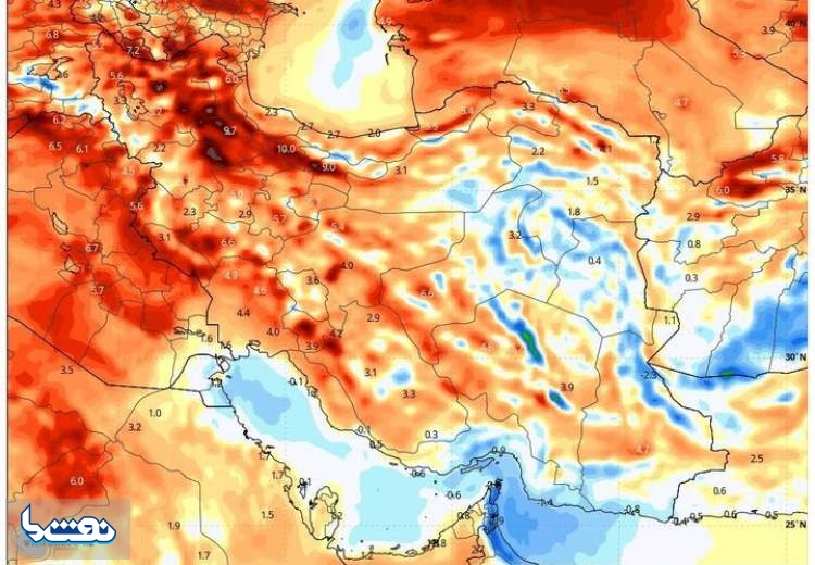 ورود موج جدید افزایش دما از روز شنبه