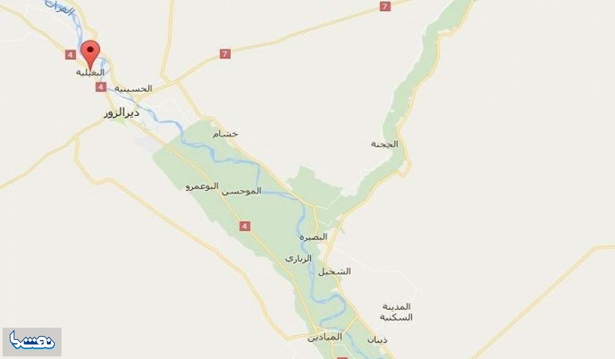 انفجار خط لوله گاز در شهر دیرالزور سوریه